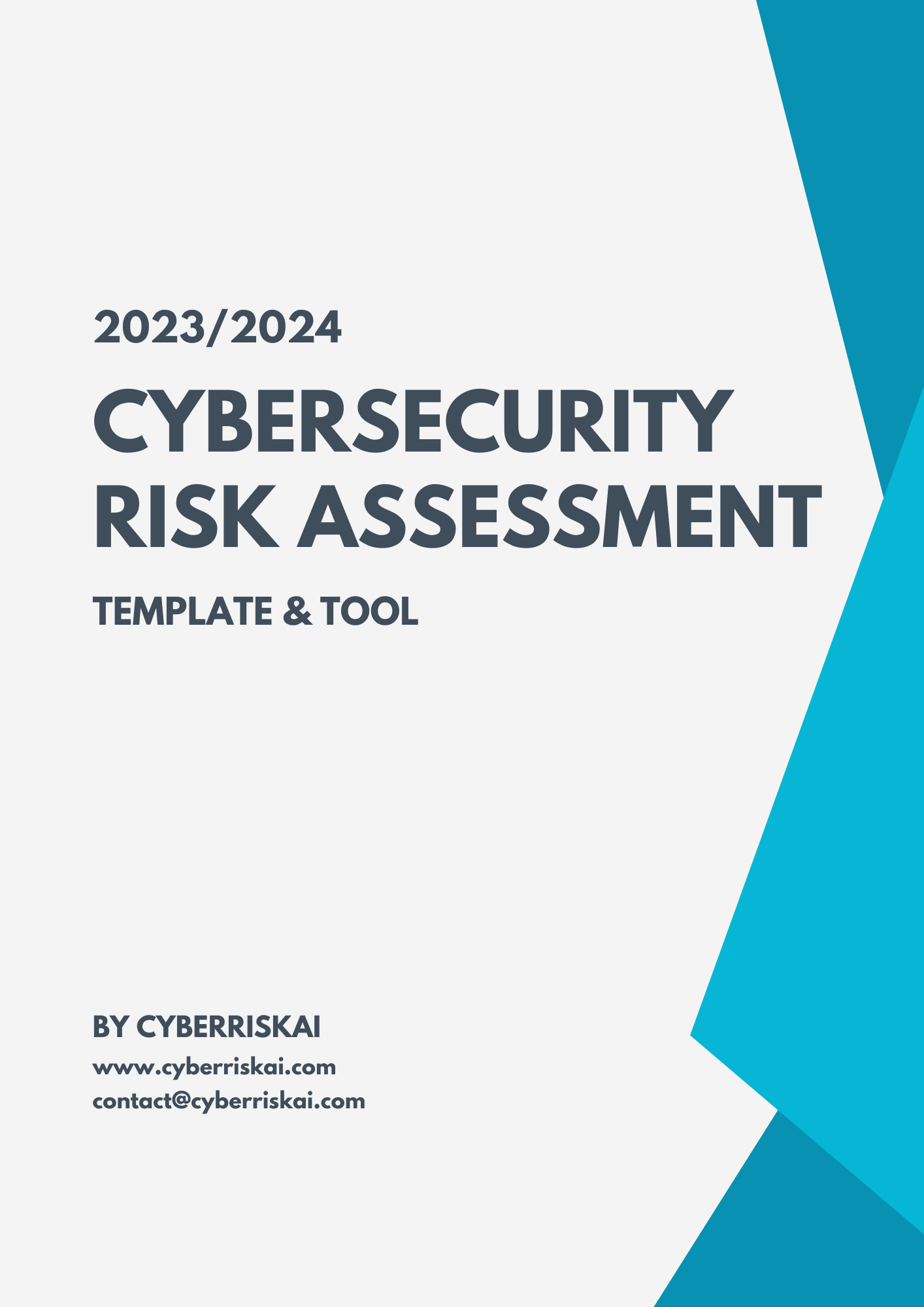 Cybersecurity Risk Assessment Tool Template